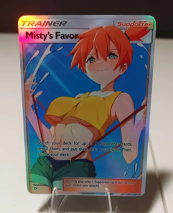 Misty HOLOGRAPHIC Anime Waifu Card Doujin ACG Goddess - Image 1