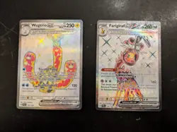 2 x Secret Rare EX Pokemon Card Bundle (Temporal Forces Set, NM) - Image 1
