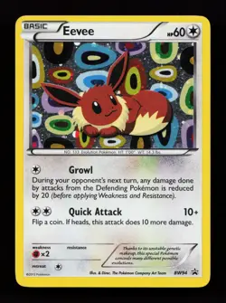 Eevee BW94 Promo Black and White Promos Pokemon Card - Image 1