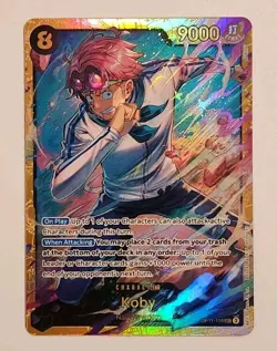 Koby OP11-119 SEC A Fist of Divine Speed - ONE PIECE Card Game English - Image 1