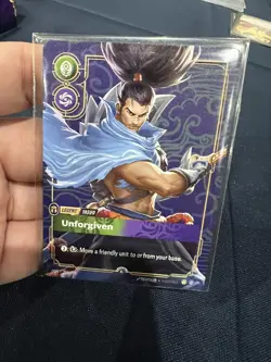 Riftbound YASUO Unforgiven METAL Card Houston Prize Wall Exclusive Promo - Image 3