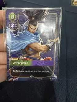 Riftbound YASUO Unforgiven METAL Card Houston Prize Wall Exclusive Promo - Image 5