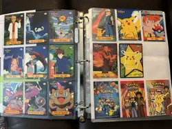 Vintage Pokemon Topps Cards TV animation series 1 series 2 series 3 blue logo - Image 3