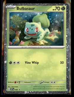 Bulbasaur - (Cosmos Holo) Promo SV: Scarlet & Violet Promo Cards 046 LP - Image 1