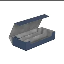 Premium Trading Card Game Deck Storage Box Blue - Image 2