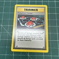 Pokemon Uncommon Card : Pokemon Center 85/102 (Base Set) - Image 1