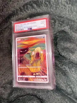Pokemon Munch the Scream Psyduck Card 286/Sm-p Promo PSA 9 - Image 3
