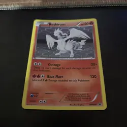 Reshiram BW004 Vintage Pokemon Card 2011 NM Black Star Promo - Image 1