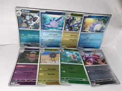 Mega Evolution Pokemon TCG English 8 Card reverse Holo Lot NM-M Pack Fresh - Image 1