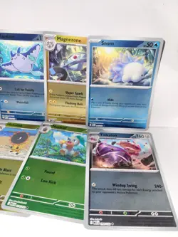 Mega Evolution Pokemon TCG English 8 Card reverse Holo Lot NM-M Pack Fresh - Image 3