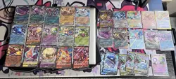 Pokemon TCG Ex And V Bulk Card Lot 31 Card Total- English And Japanese - Image 1