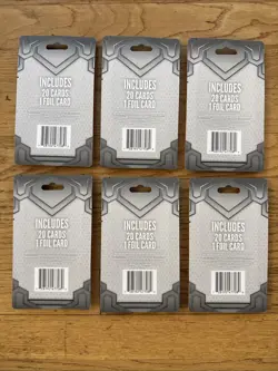 Lot of 6 Mystery POKEMON Pack of 20 Cards 1 Foil Card Factory Sealed UNOPENED 728192477089 - Image 2