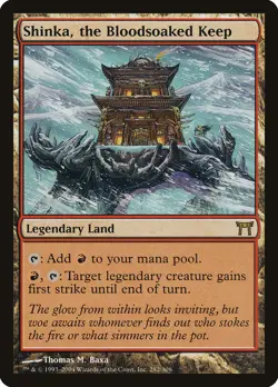 Shinka, the Bloodsoaked Keep [Champions of Kamigawa] Lightly Played - Image 1