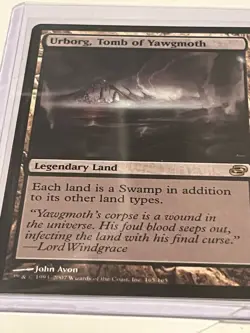 Urborg Tomb of Yawgmoth Magic: The Gathering 2007 Edition. Near Mint. Rare. MTG - Image 1
