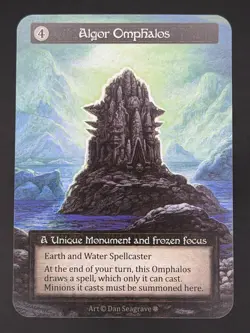 Algor Omphalos Sorcery Gothic Unique NM - Image 1