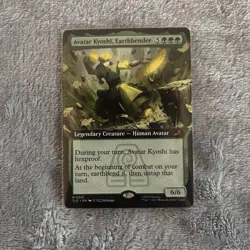 Avatar Kyoshi, Earthbender (Extended Art) Avatar: The Last Airbender Mtg TLE - Image 1