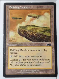 Drifting Meadow - Urza's Saga - Magic the Gathering MTG Nice! - Image 1