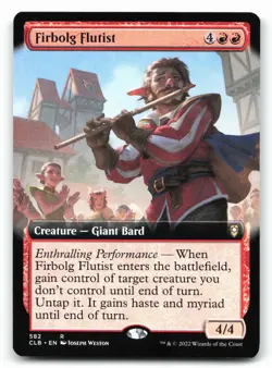 Firbolg Flutist Extended Art #582 Commander Legends: Battle for Baldur's Gate - Image 1
