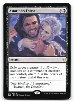 Astarion's Thirst #114 Commander Legends: Battle for Baldur's Gate - Image 1