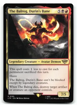 The Balrog, Durin's Bane #195 The Lord of the Rings: Tales of Middle-earth - Image 1