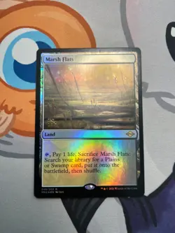Marsh Flats Foil Promo MTG Magic the Gathering MH2 Modern Horizons 2 - Image 1