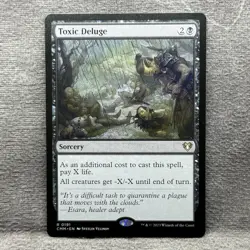 Toxic Deluge - Commander Masters (CMM) #191 LP Non-Foil - Image 1