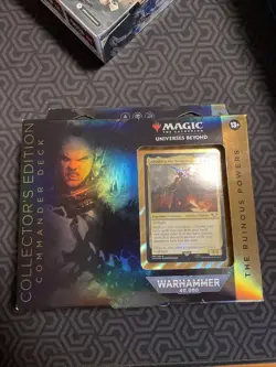 Magic Collectors Edition Commander Deck /Warhammer 40K Ruinous Powers - Image 1