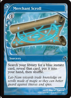 MTG - Merchant Scroll (Future Sight) - Regular Common #167 - Mystery Booster 2 - Image 1