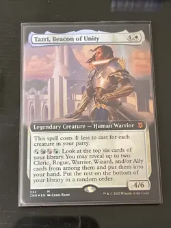 MTG Tazri, Beacon of Unity Zendikar Rising 324 FOIL Borderless NM/M *Staks* - Image 1