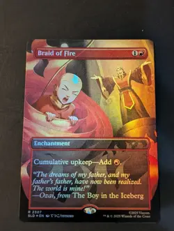 Braid of Fire Avatar Secret Lair Drop Series Rainbow Foil - Image 1