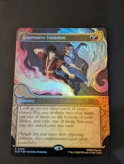 Expressive Iteration Avatar Secret Lair Drop Series Rainbow Foil - Image 1