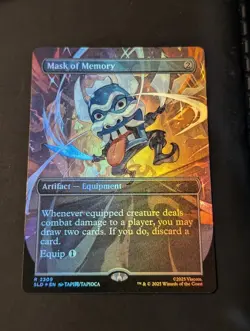 Mask of Memory Avatar Secret Lair Drop Series Rainbow Foil - Image 1