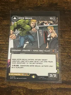 Eddie Brock (0224) (Borderless) Marvel's Spider-Man Regular - Image 1
