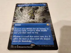MTG Mystical Tutor Borderless - Dominaria Remastered #421 *SEE PICS* - Image 2
