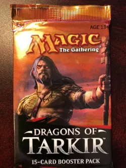 Dragons of Tarkir MTG Booster Pack x 1 Sealed Condition (RG) 040725.27 4RCards - Image 1