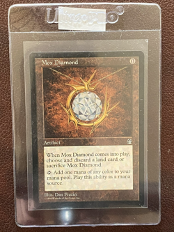 Mox Diamond X (1) Stronghold Beautiful EX/NM (RG) 041225.0111 4RCards - Image 1