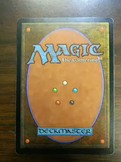 MTG Tempest Artist Signed Jinxed Idol Artifact Rare (1997) LP - Excellent Cond - Image 2