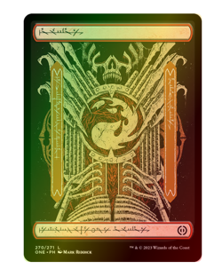 Mountain (270) - Full Art FOIL Phyrexia All Will Be One MTG - Image 1