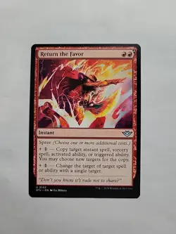 MTG - Return the Favor _ Outlaws of Thunder Junction Regular U#0142 - Image 1