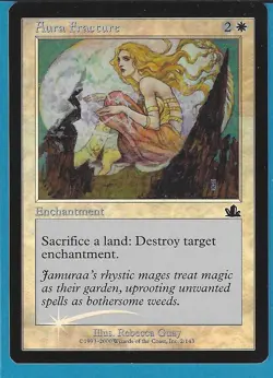 Magic MTG - Prophecy "Aura Fracture" FOIL X1 - Image 1