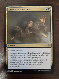 Drown in the Loch NM Throne of Eldraine MTG FREE SHIPPING - Image 1