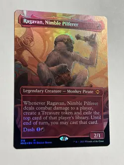Ragavan, Nimble Pilferer NM FOIL Borderless MH2 315 MTG - Image 3