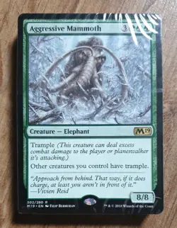 MTG Welcome Deck 2019 Sealed Green Aggressive Mammoth - BNIW Magic the Gathering - Image 1