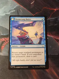 MTG Boomerang Basics- x1 - NM - Avatar The Last Airbender ATLA - Image 1
