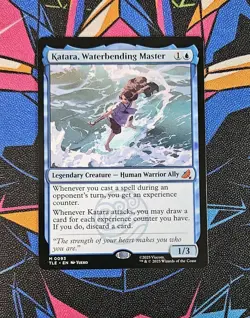 Katara, Waterbending Master NM Regular MTG Avatar TLE Unplayed Magic Gathering - Image 1
