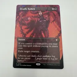 Deadly Rollick #0695 (Borderless) Commander Masters - Regular NM MTG Magic - Image 1