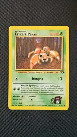 Pokemon - Gym Challenge - Erika's Paras 71/132 - Image 1