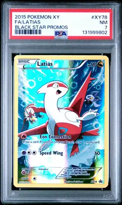 LATIAS XY78 | PSA 7 | BLACK STAR PROMOS POKEMON - Image 1