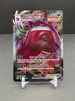 Gengar VMAX Ultra Rare - SWSH08: Fusion Strike #157/264 E Pokemon TCG - Image 1