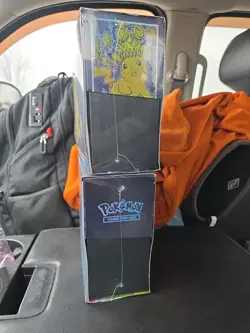 Pokemon Lot Of 2: Surging Sparks ETB and Mega Evolution Phantasmal Flames ETB - Image 2